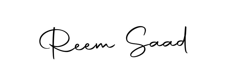 Similarly Autography-DOLnW is the best handwritten signature design. Signature creator online .You can use it as an online autograph creator for name Reem Saad. Reem Saad signature style 10 images and pictures png