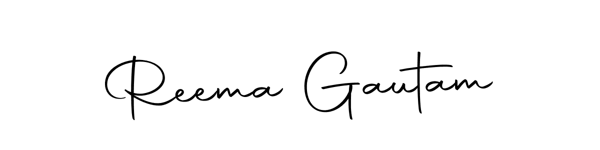 if you are searching for the best signature style for your name Reema Gautam. so please give up your signature search. here we have designed multiple signature styles  using Autography-DOLnW. Reema Gautam signature style 10 images and pictures png