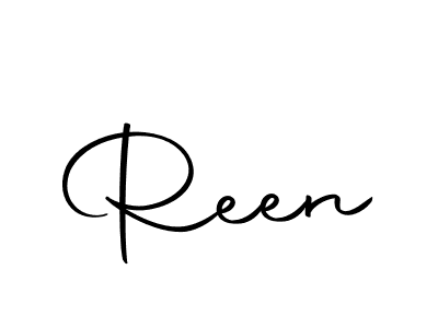 The best way (Autography-DOLnW) to make a short signature is to pick only two or three words in your name. The name Reen include a total of six letters. For converting this name. Reen signature style 10 images and pictures png