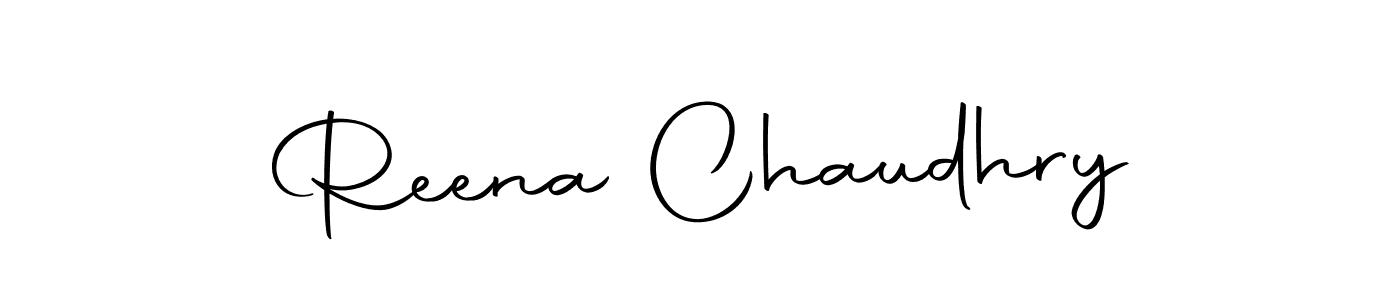 How to make Reena Chaudhry signature? Autography-DOLnW is a professional autograph style. Create handwritten signature for Reena Chaudhry name. Reena Chaudhry signature style 10 images and pictures png