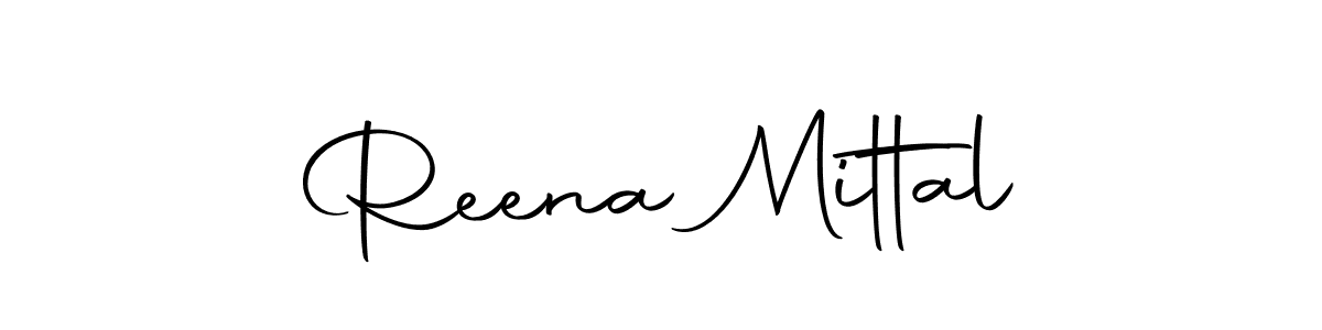 The best way (Autography-DOLnW) to make a short signature is to pick only two or three words in your name. The name Reena Mittal include a total of six letters. For converting this name. Reena Mittal signature style 10 images and pictures png