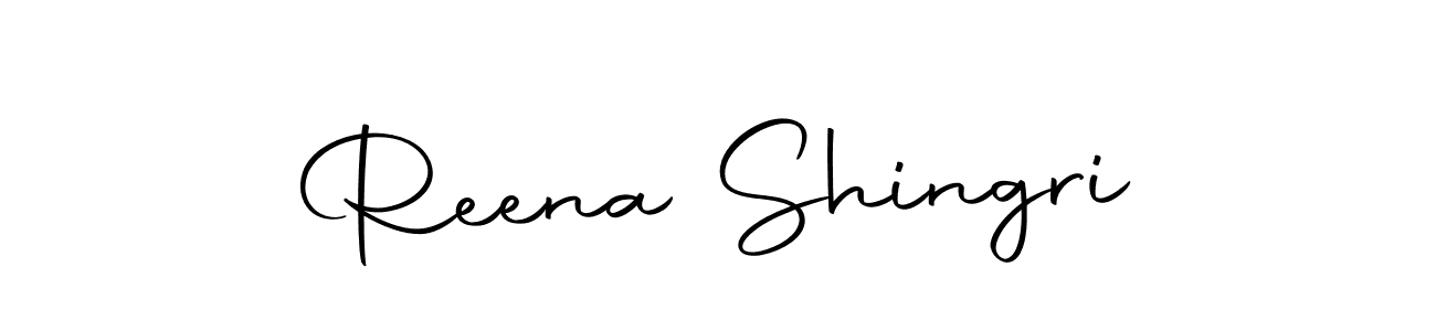 Once you've used our free online signature maker to create your best signature Autography-DOLnW style, it's time to enjoy all of the benefits that Reena Shingri name signing documents. Reena Shingri signature style 10 images and pictures png