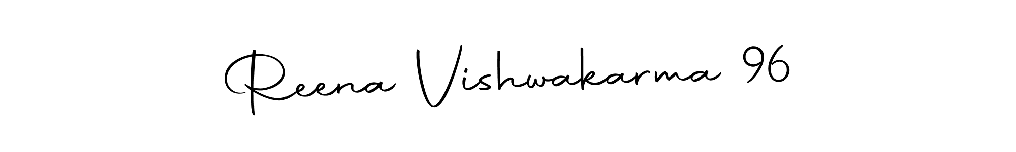 Make a beautiful signature design for name Reena Vishwakarma 96. Use this online signature maker to create a handwritten signature for free. Reena Vishwakarma 96 signature style 10 images and pictures png