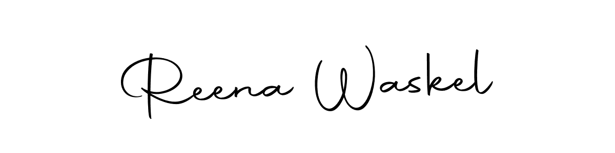 You can use this online signature creator to create a handwritten signature for the name Reena Waskel. This is the best online autograph maker. Reena Waskel signature style 10 images and pictures png