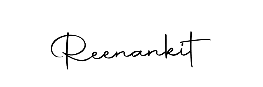 Design your own signature with our free online signature maker. With this signature software, you can create a handwritten (Autography-DOLnW) signature for name Reenankit. Reenankit signature style 10 images and pictures png