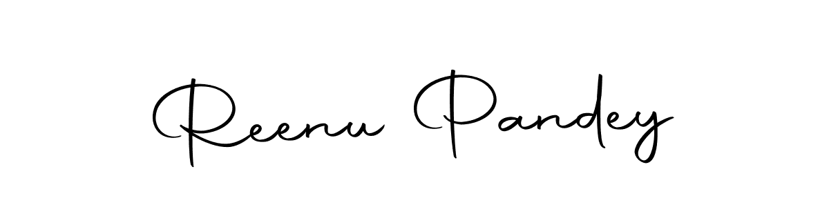Also we have Reenu Pandey name is the best signature style. Create professional handwritten signature collection using Autography-DOLnW autograph style. Reenu Pandey signature style 10 images and pictures png
