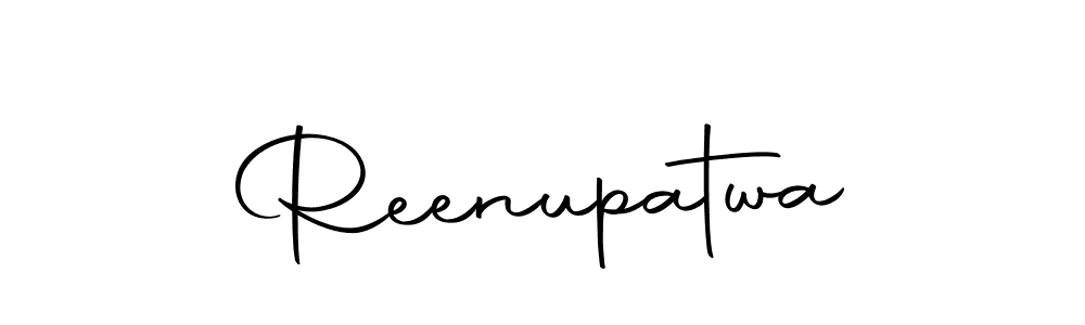 Create a beautiful signature design for name Reenupatwa. With this signature (Autography-DOLnW) fonts, you can make a handwritten signature for free. Reenupatwa signature style 10 images and pictures png