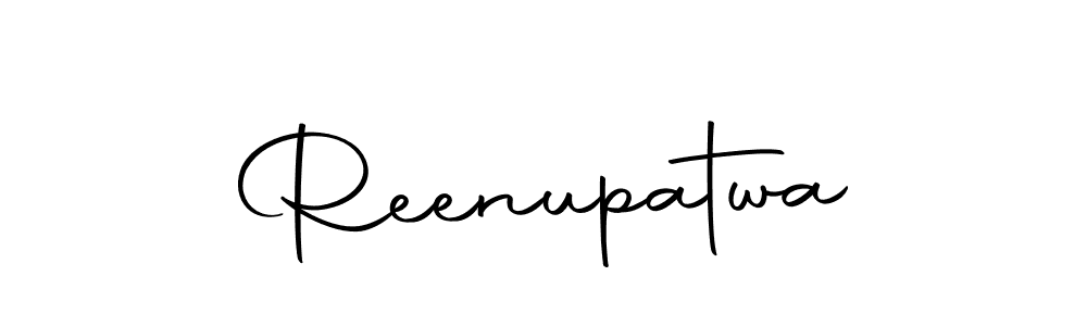 Reenupatwa stylish signature style. Best Handwritten Sign (Autography-DOLnW) for my name. Handwritten Signature Collection Ideas for my name Reenupatwa. Reenupatwa signature style 10 images and pictures png