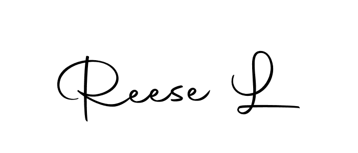 Also You can easily find your signature by using the search form. We will create Reese L name handwritten signature images for you free of cost using Autography-DOLnW sign style. Reese L signature style 10 images and pictures png