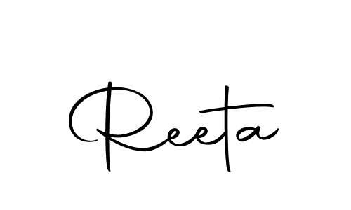 if you are searching for the best signature style for your name Reeta. so please give up your signature search. here we have designed multiple signature styles  using Autography-DOLnW. Reeta signature style 10 images and pictures png