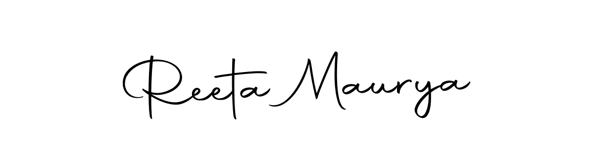 if you are searching for the best signature style for your name Reeta Maurya. so please give up your signature search. here we have designed multiple signature styles  using Autography-DOLnW. Reeta Maurya signature style 10 images and pictures png