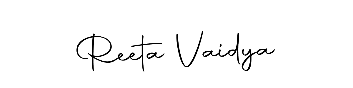 if you are searching for the best signature style for your name Reeta Vaidya. so please give up your signature search. here we have designed multiple signature styles  using Autography-DOLnW. Reeta Vaidya signature style 10 images and pictures png