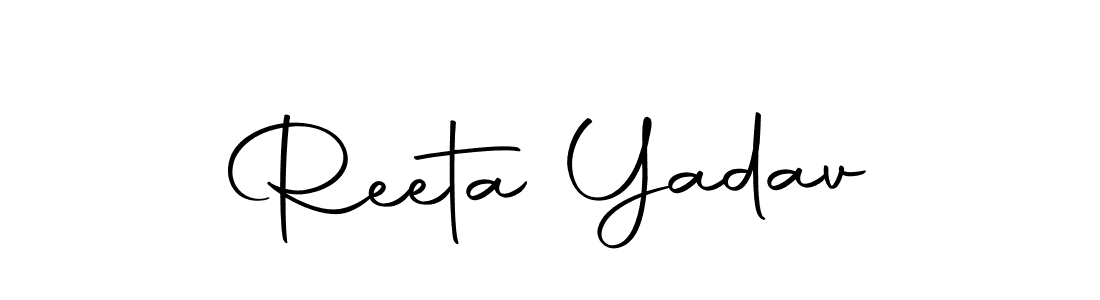 This is the best signature style for the Reeta Yadav name. Also you like these signature font (Autography-DOLnW). Mix name signature. Reeta Yadav signature style 10 images and pictures png