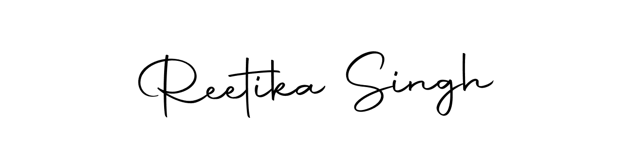 Use a signature maker to create a handwritten signature online. With this signature software, you can design (Autography-DOLnW) your own signature for name Reetika Singh. Reetika Singh signature style 10 images and pictures png