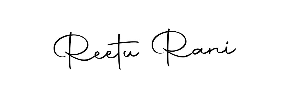 if you are searching for the best signature style for your name Reetu Rani. so please give up your signature search. here we have designed multiple signature styles  using Autography-DOLnW. Reetu Rani signature style 10 images and pictures png