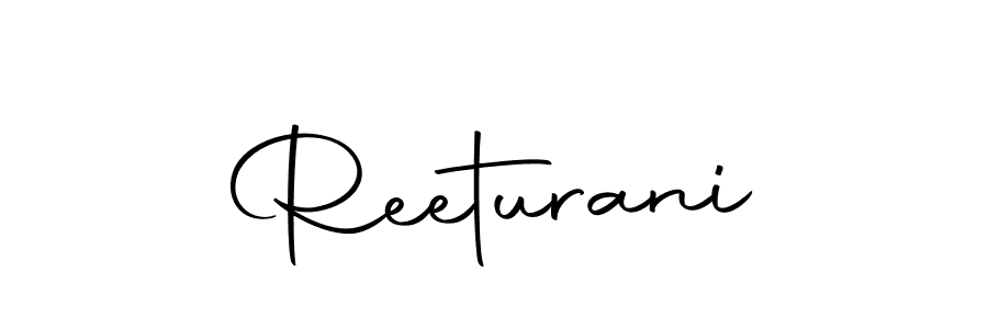 How to make Reeturani name signature. Use Autography-DOLnW style for creating short signs online. This is the latest handwritten sign. Reeturani signature style 10 images and pictures png