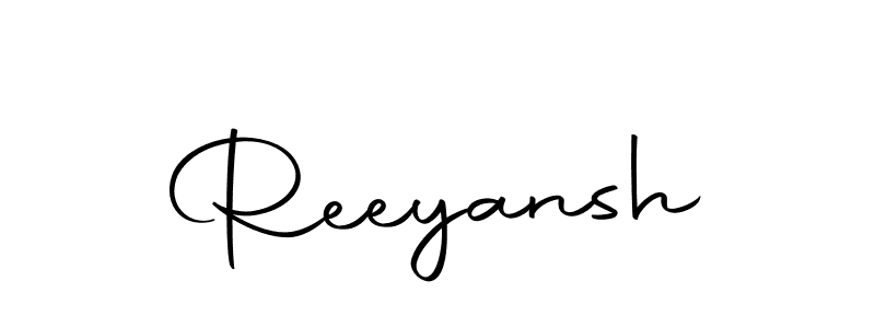 Also we have Reeyansh name is the best signature style. Create professional handwritten signature collection using Autography-DOLnW autograph style. Reeyansh signature style 10 images and pictures png
