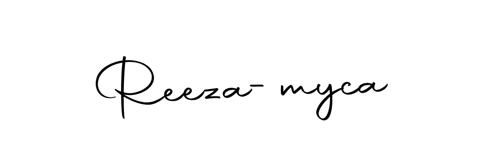 How to make Reeza-myca signature? Autography-DOLnW is a professional autograph style. Create handwritten signature for Reeza-myca name. Reeza-myca signature style 10 images and pictures png