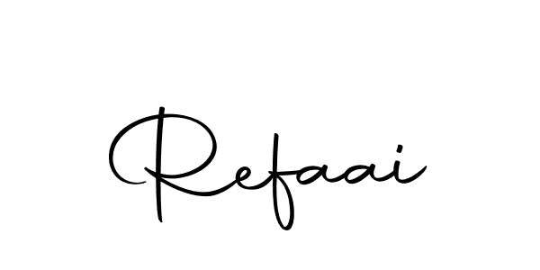 Make a beautiful signature design for name Refaai. Use this online signature maker to create a handwritten signature for free. Refaai signature style 10 images and pictures png