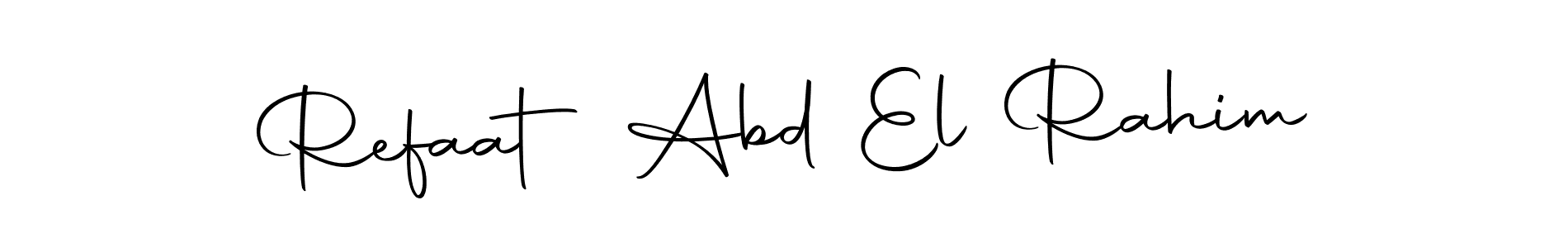 Also we have Refaat Abd El Rahim name is the best signature style. Create professional handwritten signature collection using Autography-DOLnW autograph style. Refaat Abd El Rahim signature style 10 images and pictures png