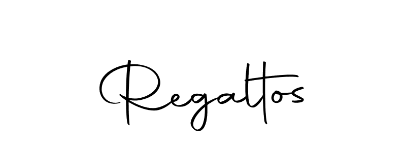 How to make Regaltos signature? Autography-DOLnW is a professional autograph style. Create handwritten signature for Regaltos name. Regaltos signature style 10 images and pictures png