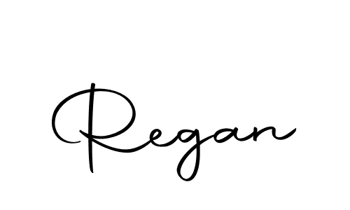 Create a beautiful signature design for name Regan. With this signature (Autography-DOLnW) fonts, you can make a handwritten signature for free. Regan signature style 10 images and pictures png