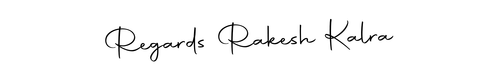 Make a beautiful signature design for name Regards Rakesh Kalra. With this signature (Autography-DOLnW) style, you can create a handwritten signature for free. Regards Rakesh Kalra signature style 10 images and pictures png