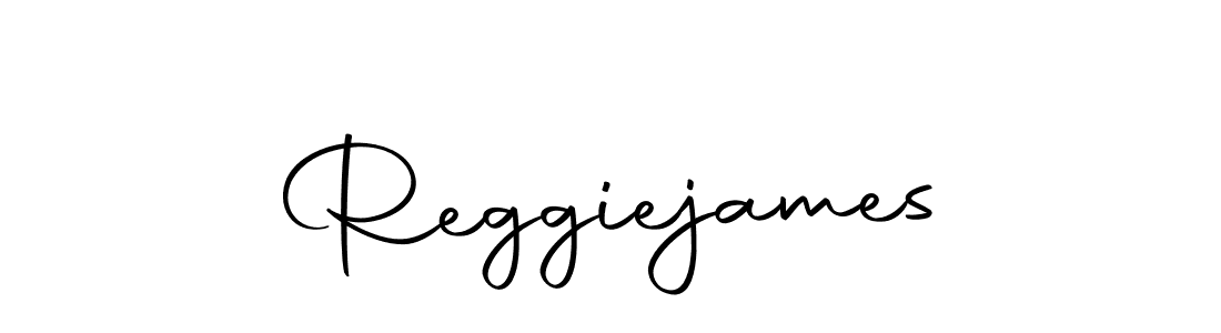 Design your own signature with our free online signature maker. With this signature software, you can create a handwritten (Autography-DOLnW) signature for name Reggiejames. Reggiejames signature style 10 images and pictures png