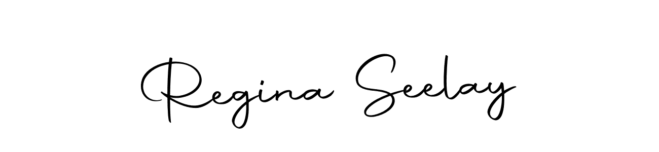How to Draw Regina Seelay signature style? Autography-DOLnW is a latest design signature styles for name Regina Seelay. Regina Seelay signature style 10 images and pictures png