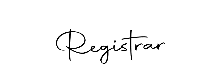 The best way (Autography-DOLnW) to make a short signature is to pick only two or three words in your name. The name Registrar include a total of six letters. For converting this name. Registrar signature style 10 images and pictures png