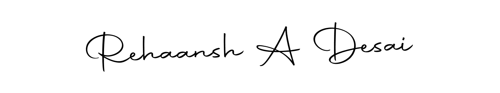 Make a beautiful signature design for name Rehaansh A Desai. Use this online signature maker to create a handwritten signature for free. Rehaansh A Desai signature style 10 images and pictures png