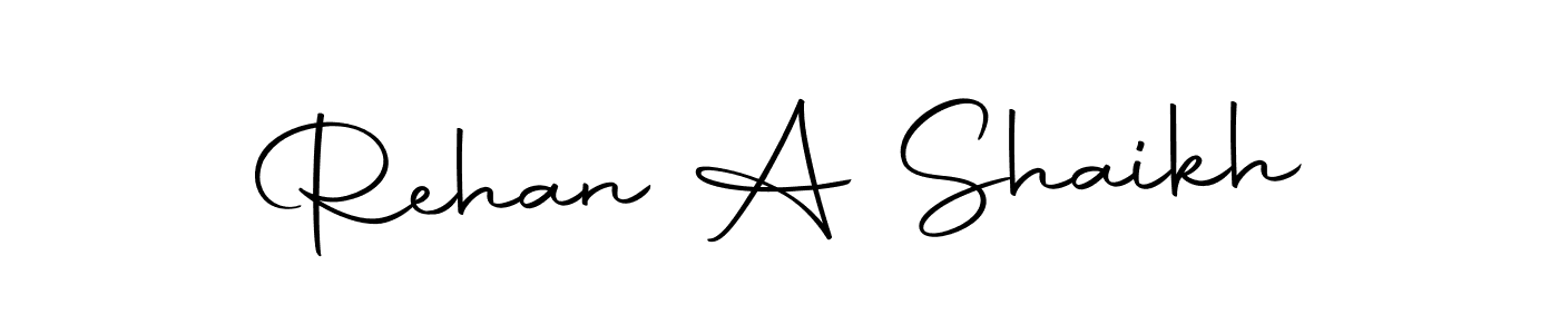 Make a short Rehan A Shaikh signature style. Manage your documents anywhere anytime using Autography-DOLnW. Create and add eSignatures, submit forms, share and send files easily. Rehan A Shaikh signature style 10 images and pictures png