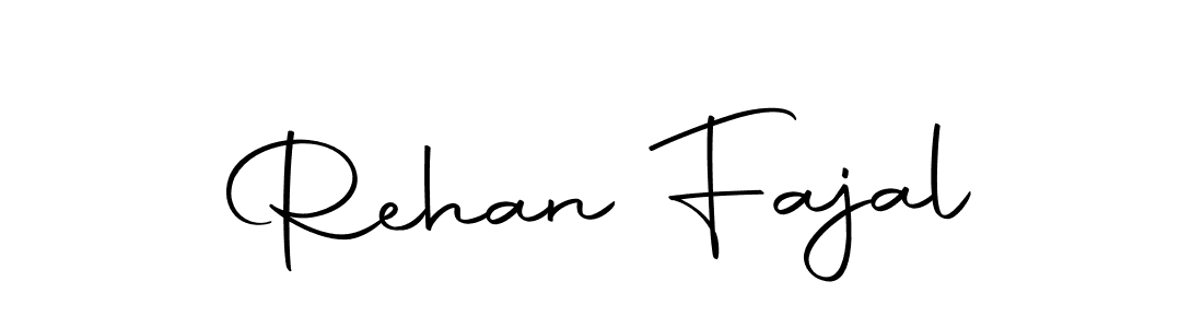 Create a beautiful signature design for name Rehan Fajal. With this signature (Autography-DOLnW) fonts, you can make a handwritten signature for free. Rehan Fajal signature style 10 images and pictures png