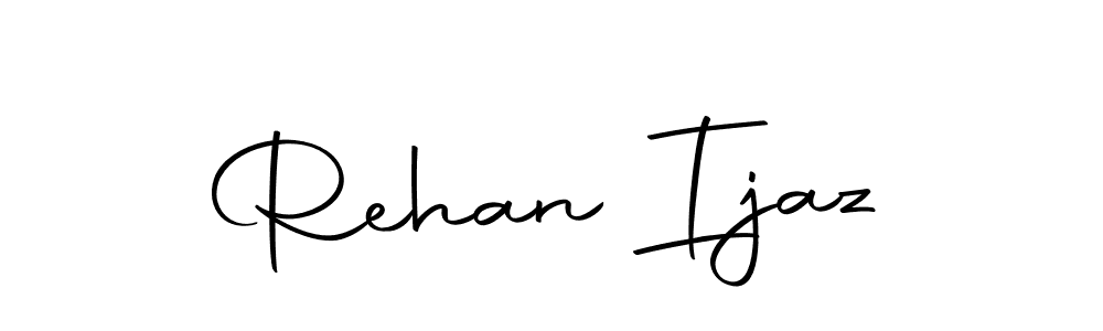 Make a short Rehan Ijaz signature style. Manage your documents anywhere anytime using Autography-DOLnW. Create and add eSignatures, submit forms, share and send files easily. Rehan Ijaz signature style 10 images and pictures png