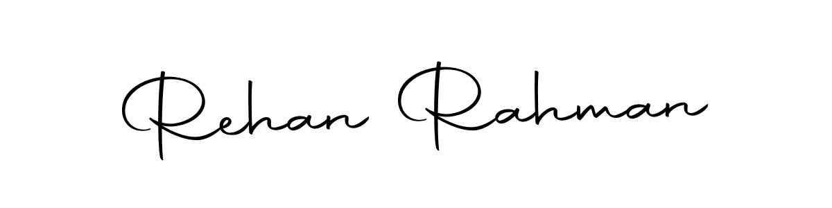 Make a beautiful signature design for name Rehan Rahman. With this signature (Autography-DOLnW) style, you can create a handwritten signature for free. Rehan Rahman signature style 10 images and pictures png