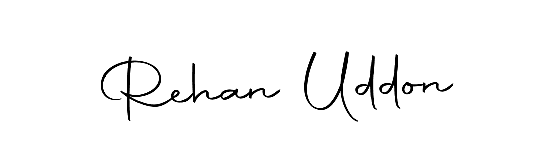 You should practise on your own different ways (Autography-DOLnW) to write your name (Rehan Uddon) in signature. don't let someone else do it for you. Rehan Uddon signature style 10 images and pictures png