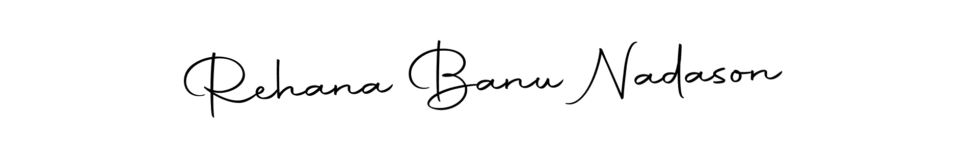 Use a signature maker to create a handwritten signature online. With this signature software, you can design (Autography-DOLnW) your own signature for name Rehana Banu Nadason. Rehana Banu Nadason signature style 10 images and pictures png