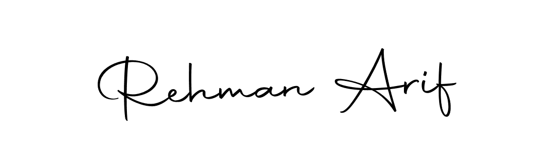Make a beautiful signature design for name Rehman Arif. Use this online signature maker to create a handwritten signature for free. Rehman Arif signature style 10 images and pictures png