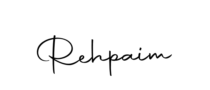 How to make Rehpaim signature? Autography-DOLnW is a professional autograph style. Create handwritten signature for Rehpaim name. Rehpaim signature style 10 images and pictures png