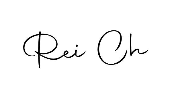 Make a beautiful signature design for name Rei Ch. With this signature (Autography-DOLnW) style, you can create a handwritten signature for free. Rei Ch signature style 10 images and pictures png