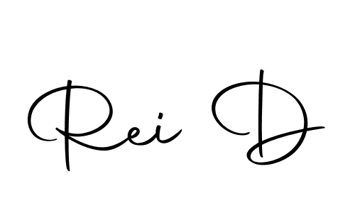 You should practise on your own different ways (Autography-DOLnW) to write your name (Rei D) in signature. don't let someone else do it for you. Rei D signature style 10 images and pictures png