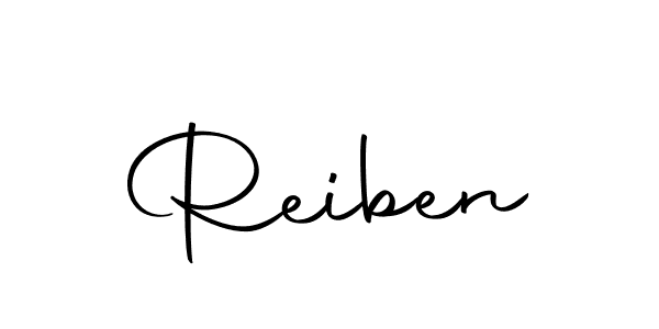 The best way (Autography-DOLnW) to make a short signature is to pick only two or three words in your name. The name Reiben include a total of six letters. For converting this name. Reiben signature style 10 images and pictures png