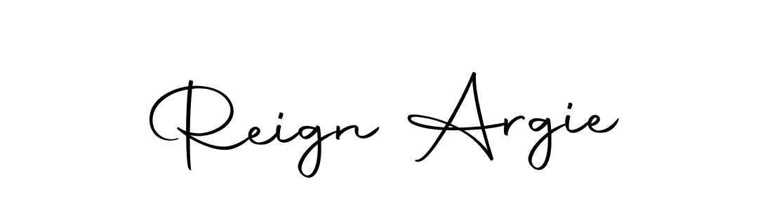 Make a beautiful signature design for name Reign Argie. With this signature (Autography-DOLnW) style, you can create a handwritten signature for free. Reign Argie signature style 10 images and pictures png