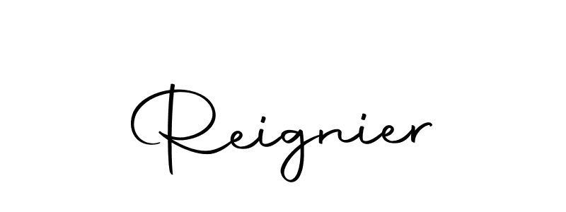 How to make Reignier name signature. Use Autography-DOLnW style for creating short signs online. This is the latest handwritten sign. Reignier signature style 10 images and pictures png