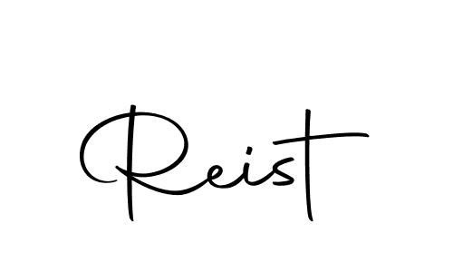 How to make Reist name signature. Use Autography-DOLnW style for creating short signs online. This is the latest handwritten sign. Reist signature style 10 images and pictures png