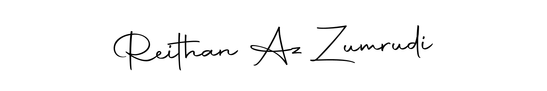 Make a beautiful signature design for name Reithan Az Zumrudi. With this signature (Autography-DOLnW) style, you can create a handwritten signature for free. Reithan Az Zumrudi signature style 10 images and pictures png