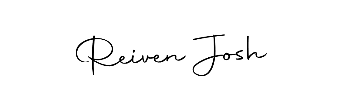 You can use this online signature creator to create a handwritten signature for the name Reiven Josh. This is the best online autograph maker. Reiven Josh signature style 10 images and pictures png