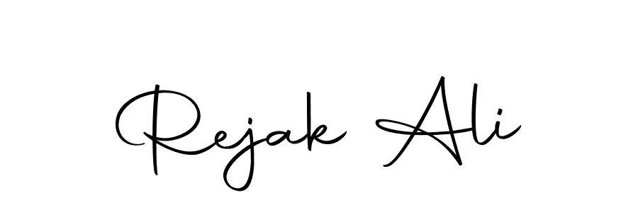 Use a signature maker to create a handwritten signature online. With this signature software, you can design (Autography-DOLnW) your own signature for name Rejak Ali. Rejak Ali signature style 10 images and pictures png