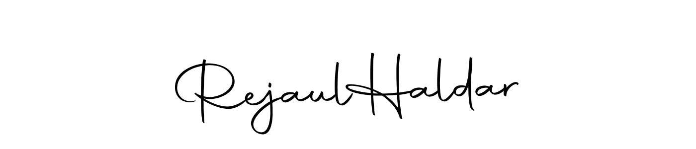 Autography-DOLnW is a professional signature style that is perfect for those who want to add a touch of class to their signature. It is also a great choice for those who want to make their signature more unique. Get Rejaul  Haldar name to fancy signature for free. Rejaul  Haldar signature style 10 images and pictures png