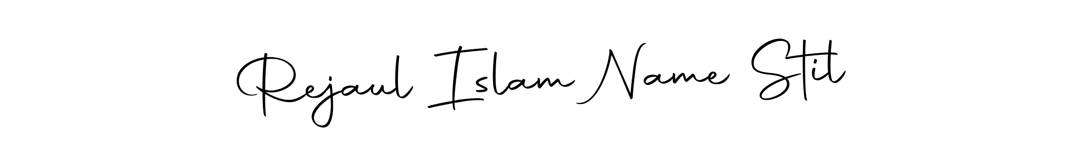 Make a beautiful signature design for name Rejaul Islam Name Stil. With this signature (Autography-DOLnW) style, you can create a handwritten signature for free. Rejaul Islam Name Stil signature style 10 images and pictures png
